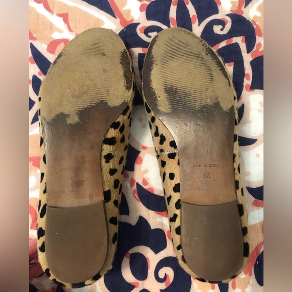 Madewell Cheetah Print Flats - Picture 3 of 7